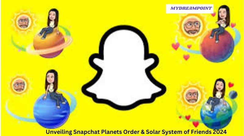 Snapchat Planets Order & Solar System of Friends 2024