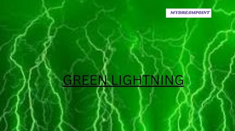 green lightning